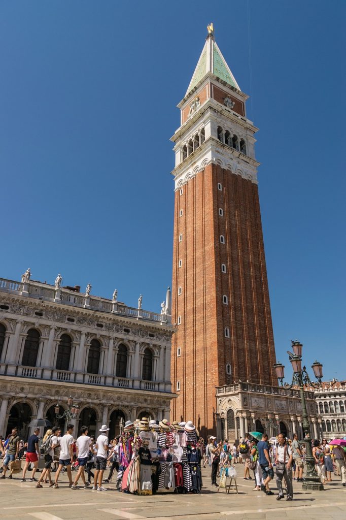 venice, st mark's square, historical, san marco, italy, venezia, campanile, markus tower, church tower, building, veneto, city square-1622491.jpg